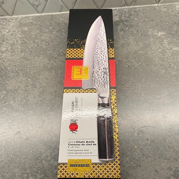 NWT Cuisinepro Damashiro Emperor 8 inch Chefs Knife - Picture 3 of 6